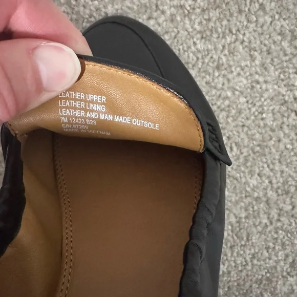 NEW Tory Burch Ballet Loafer Black size 7 - Picture 6 of 8